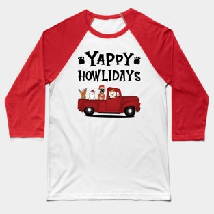 Yappy Howl-idays Baseball T-Shirt